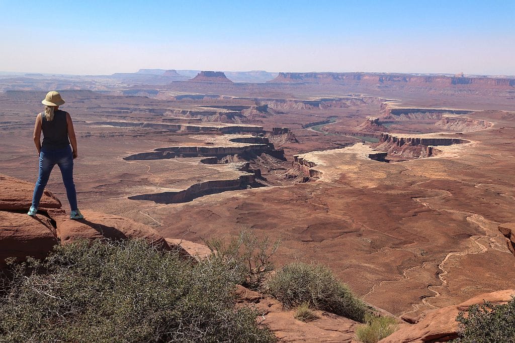 Najciekawsze trasy 4x4 w Moab 27 Canyonlands w 1 dzień Green River punkt widokowy