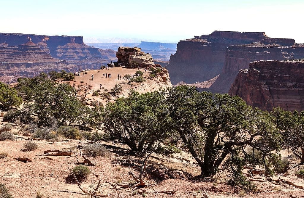 Canyonlands w 1 dzień – gotowy plan i praktyczne wskazówki 13 Canyonlands w 1 dzien Shafer Point Overlook wrzesien