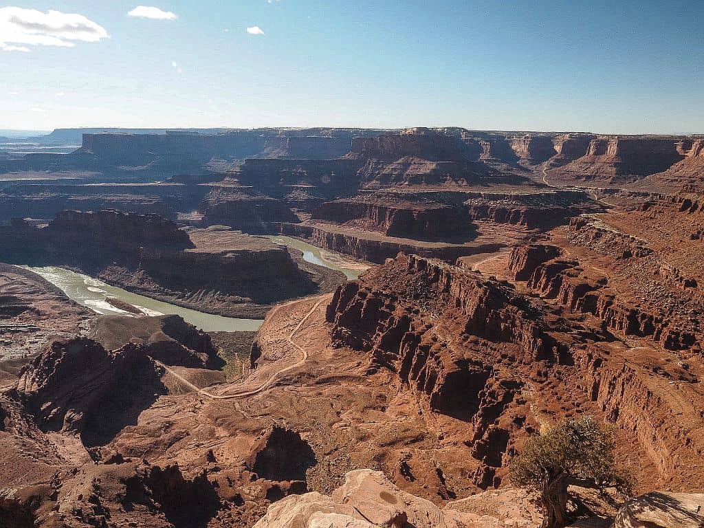 Canyonlands w 1 dzień – gotowy plan i praktyczne wskazówki 21 Death Horse state Park punkt widokowy