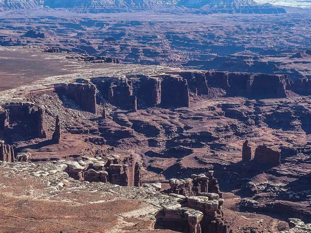 Canyonlands w 1 dzień – gotowy plan i praktyczne wskazówki 7 Grand View Point White Rim Canyonlands w 1 dzien 1