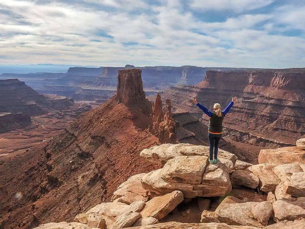 Canyonlands w 1 dzień – gotowy plan i praktyczne wskazówki 40 Marlboro Point iglice 2