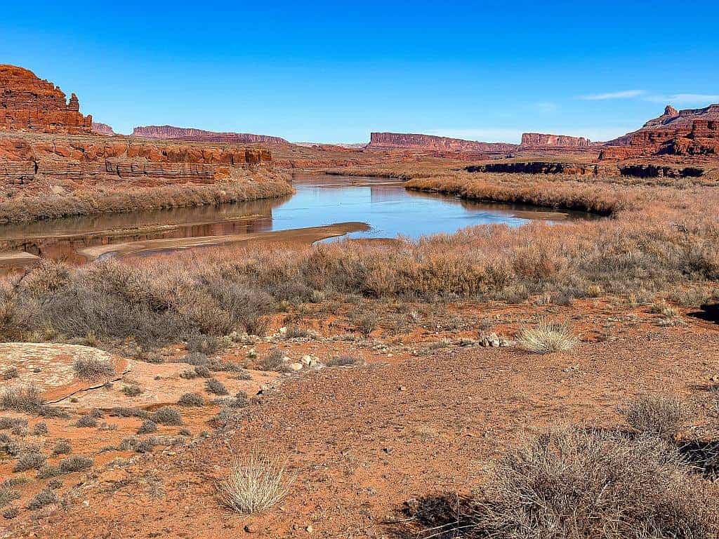 Najciekawsze trasy 4x4 w Moab 6 Chicken Corners Moab rzeka kolorado 1