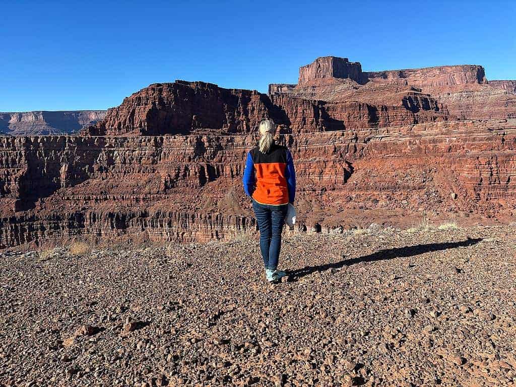 Najciekawsze trasy 4x4 w Moab 15 Chicken Corners Moab widoik na Death Horse Point 1