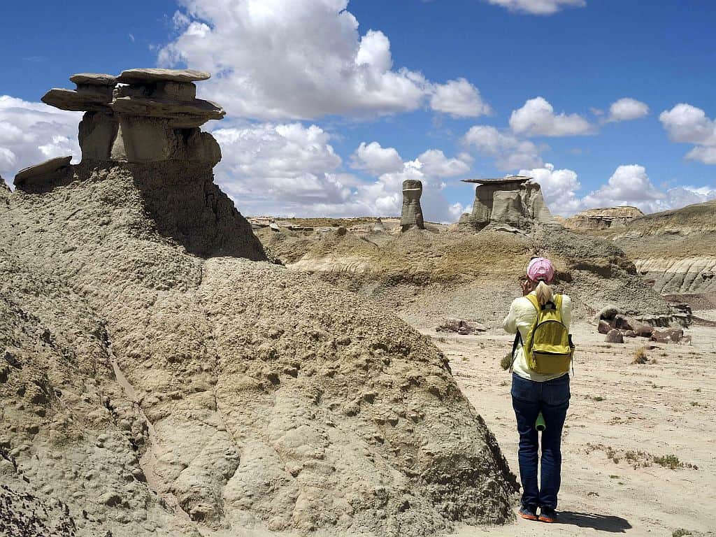 Valley of Dreams i Ah‑Shi‑Sle‑Pah w Nowym Meksyku 23 Ah‑Shi‑Sle‑Pah – hoodoo w centralnej czesci