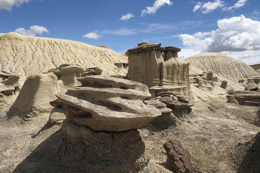 Valley of Dreams i Ah‑Shi‑Sle‑Pah w Nowym Meksyku 21 Ah‑Shi‑Sle‑Pah – niskie hoodoo