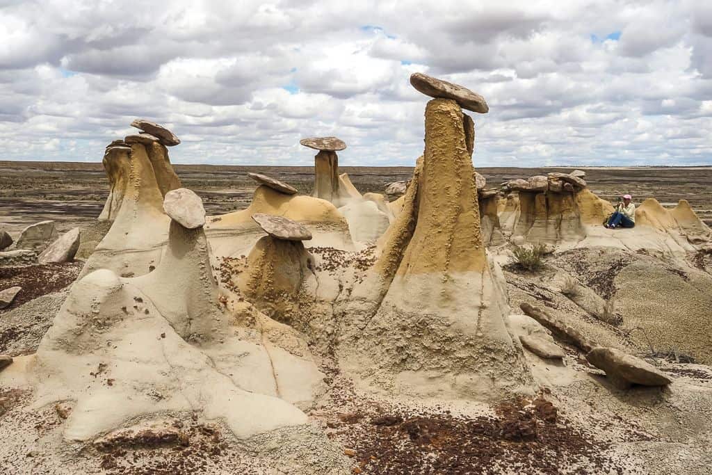 Valley of Dreams i Ah‑Shi‑Sle‑Pah w Nowym Meksyku 28 Ah‑Shi‑Sle‑Pah –zolte hoodoo z piaskowca
