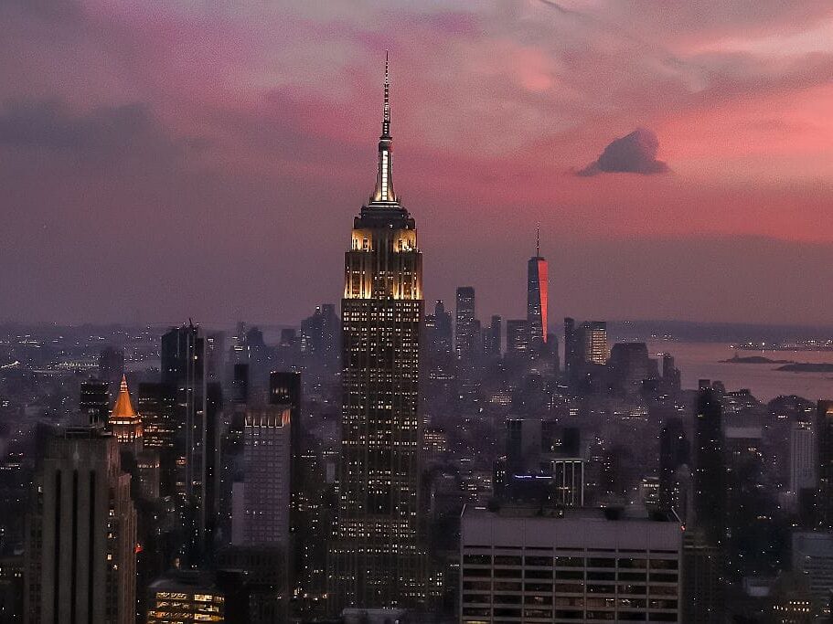 Nowy Jork Top of the rock 2
